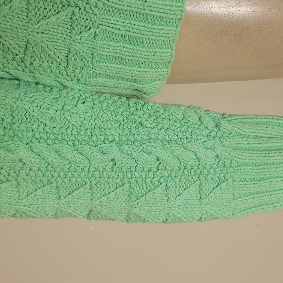 POLO BY RALPH LAUREN  GREEN SWEATER - Picture 7 of 15